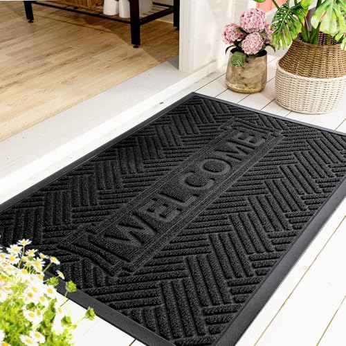 Front Door Mat Outdoor Indoor Heavy Duty Doormat 29.5"x17"