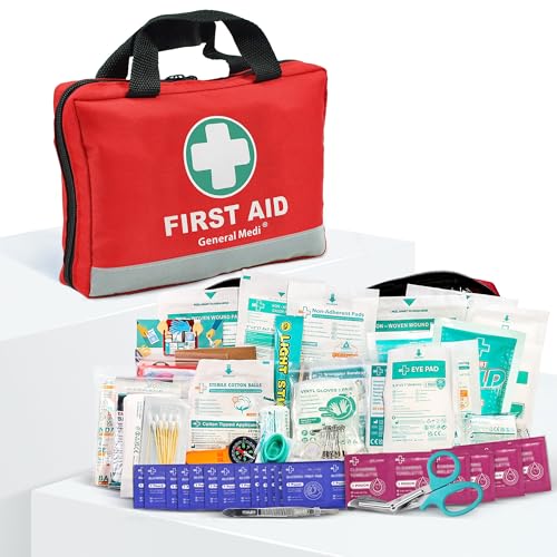 309 Piece First Aid Kit for Home, Car, Travel