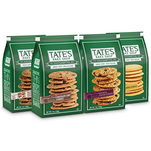 4 Pack Tate's Bake Shop Cookies Variety Assortment