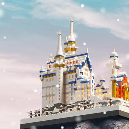 Germany Swan Stone Castle Micro Blocks Set
