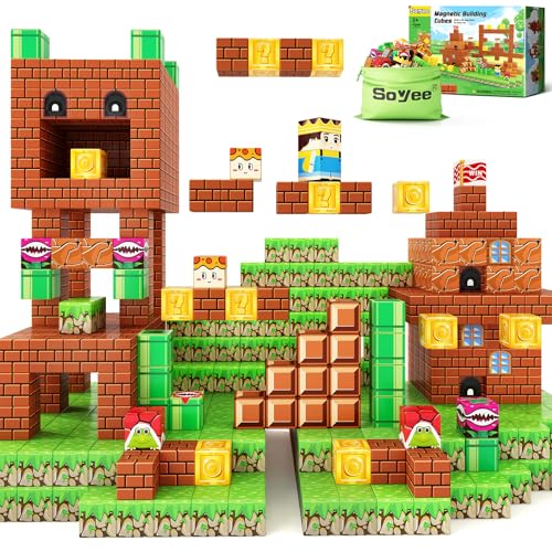 Magnetic Blocks Building Set for Kids STEM Toys