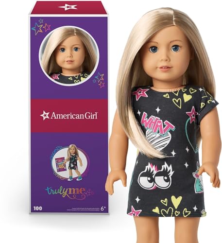 American Girl Truly Me 18-Inch Doll with Dress