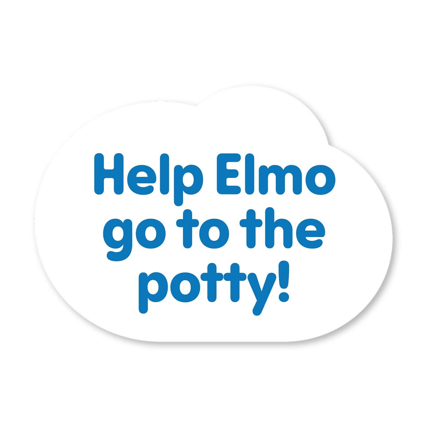 Just Play Elmo Potty Training Plush Toy