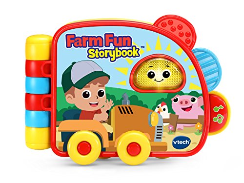 VTech Farm Fun Storybook, 3 months to 18 months, Red