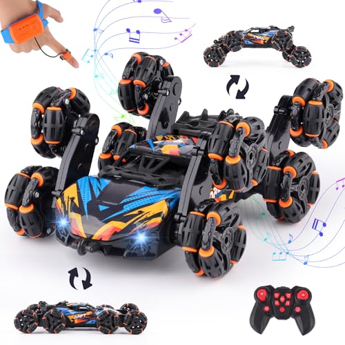 Gesture Sensing Hand Controlled RC Stunt Car Toy