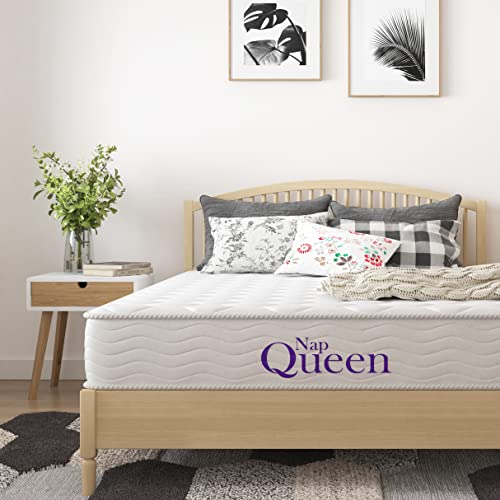 NapQueen Medium Firm Queen Innerspring Memory Foam Mattress