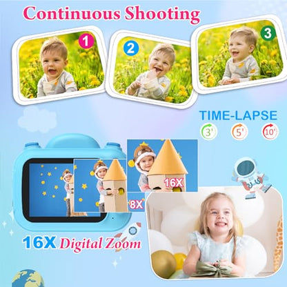 Kids Instant Print Camera for Ages 3-12