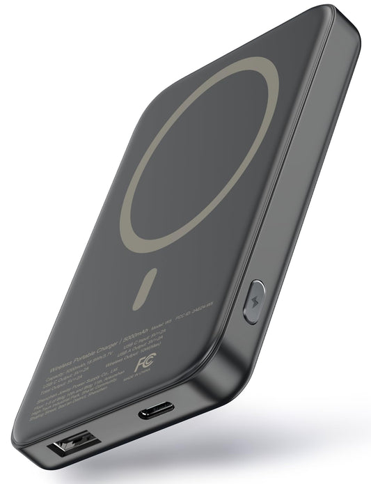 HAIARA 5000mAh MagSafe Wireless Power Bank