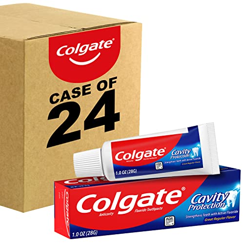 24 Pack Colgate Fluoride Cavity Protection Toothpaste
