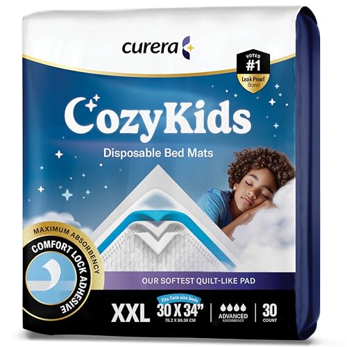 30 Pack Disposable Kids Bedwetting Pads