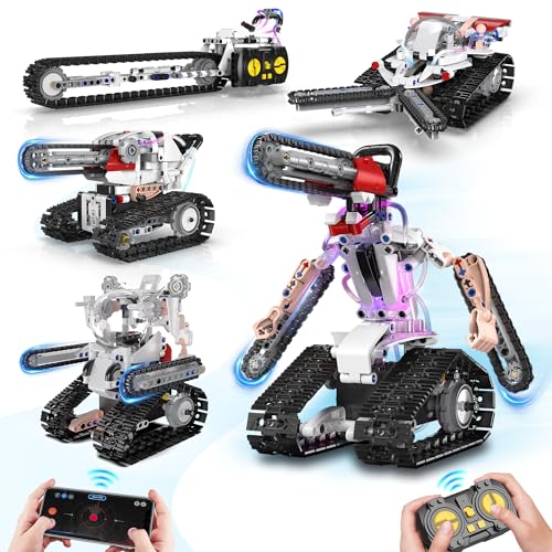 419 Piece STEM RC Robot Building Kit
