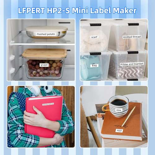 Portable Bluetooth Label Maker for Home & Office