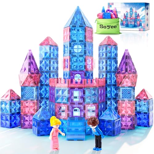 Magnetic Diamond Building Blocks Princess Toy Set