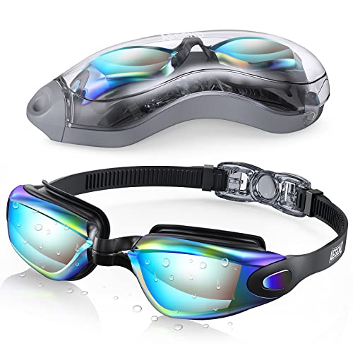 Aegend Anti-Fog No-Leak Swim Goggles