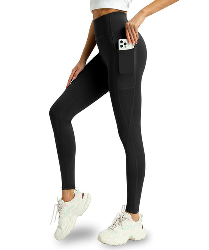 4 Pack High Waisted Leggings with Pockets