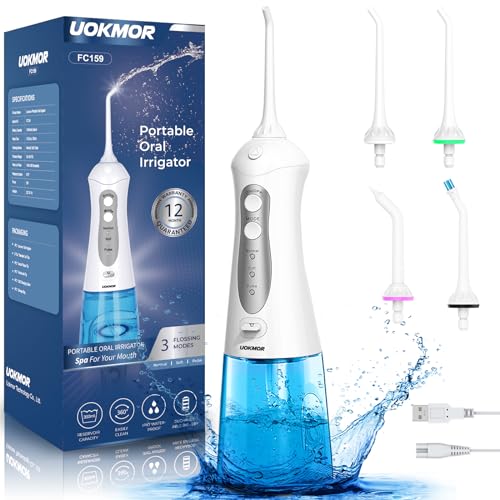 Cordless Water Flosser for Travel and Shower