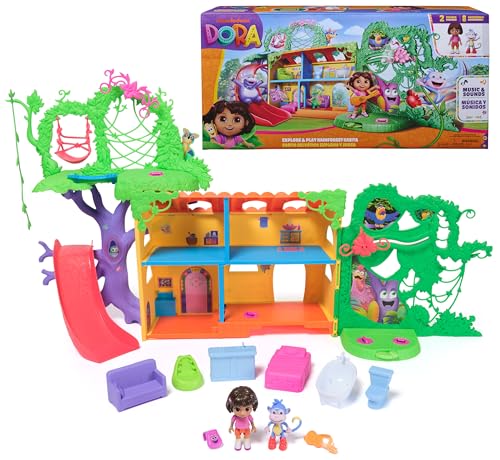Dora Rainforest Casita Playset with Figures & Furniture