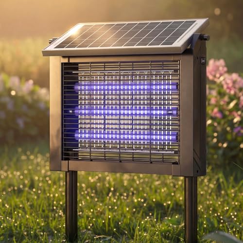 Solar Powered 4500V Outdoor Bug Zapper
