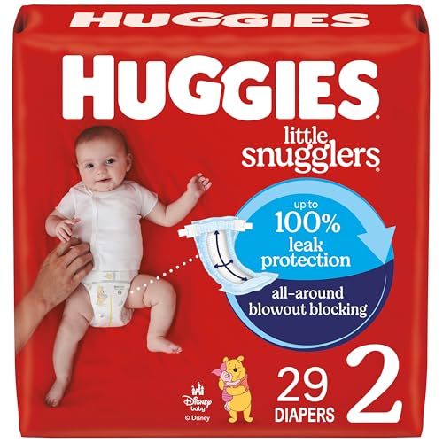 29 Count Huggies Little Snugglers Baby Diapers