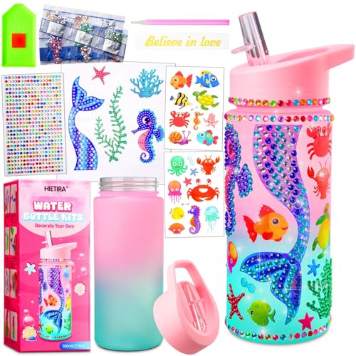 Decorate Your Own Water Bottle Kit for Girls