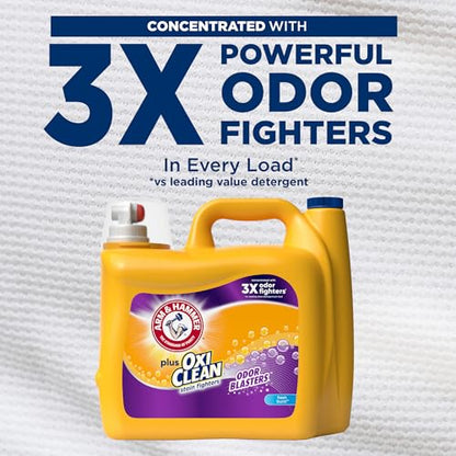 Arm & Hammer OxiClean Laundry Detergent, 128 Loads