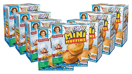 Little Debbie Birthday Cake Mini Muffins 8 Boxes