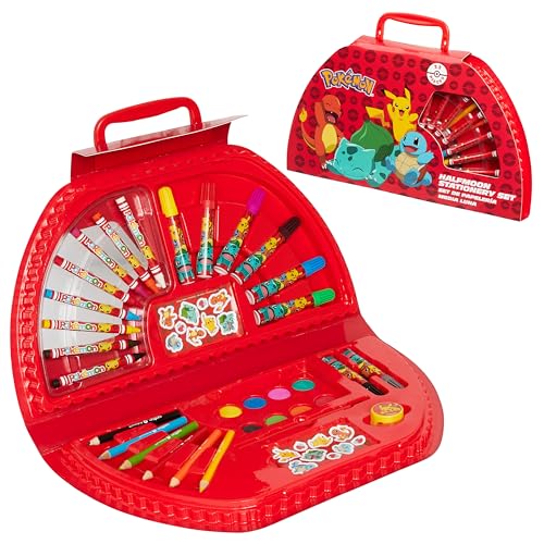 Pokémon Kids Drawing Painting Art Supplies Set