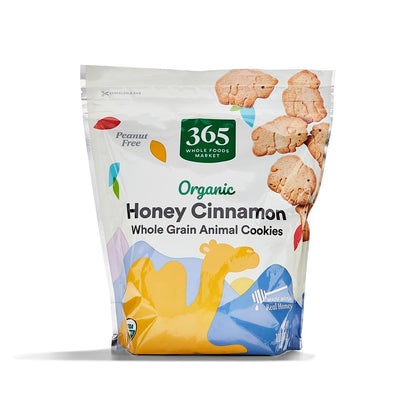 Organic Honey Cinnamon Animal Cookies by 365