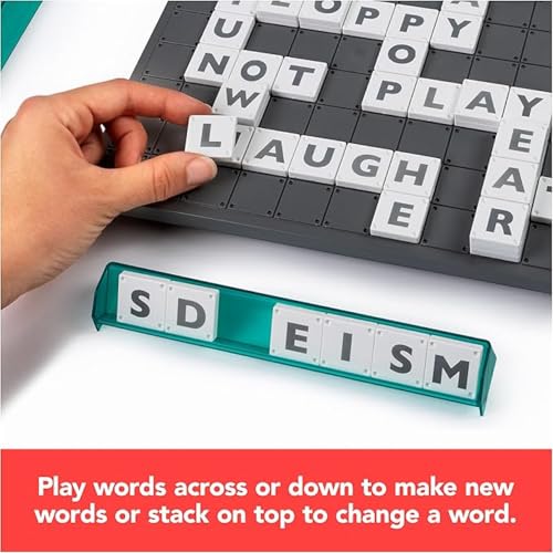 Upwords Spin Master Word Stacking Game for Kids