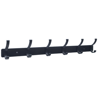 Wall Mount Coat Rack with Hooks by Lofekea