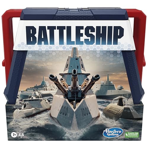Hasbro Gaming Battleship Classic Strategy Board Game for Kids