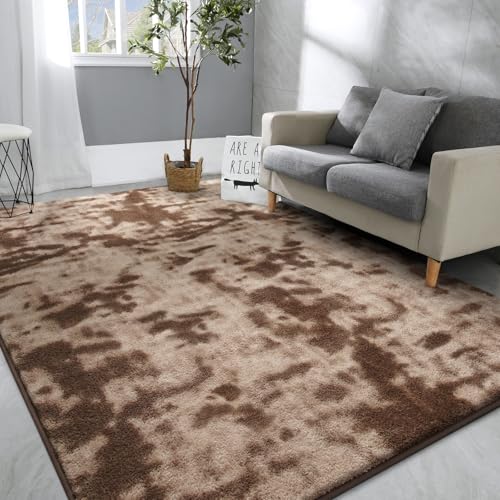 5x8 Large Fluffy Shag Area Rug for Living Room