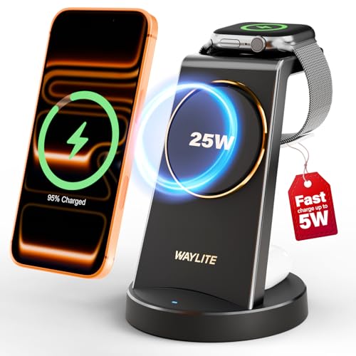 3-in-1 Magnetic Wireless Charging Station for iPhone