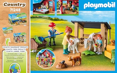 Playmobil Farmhouse Playset with Outdoor Area