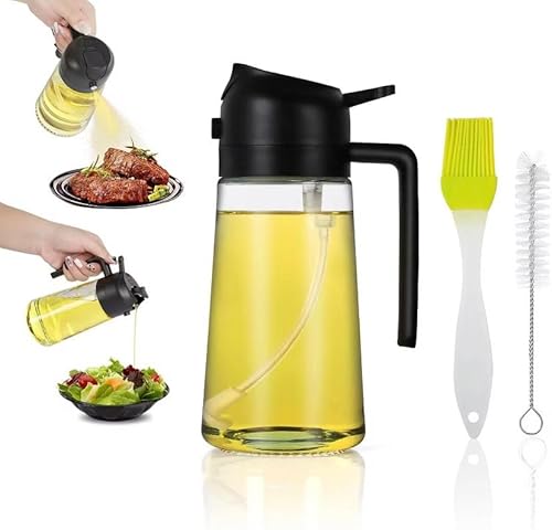 2-in-1 Refillable Cooking Oil Sprayer Dispenser
