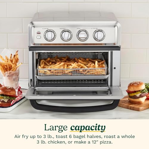 Cuisinart Air Fryer Toaster Oven, 8-in-1 Stainless Steel