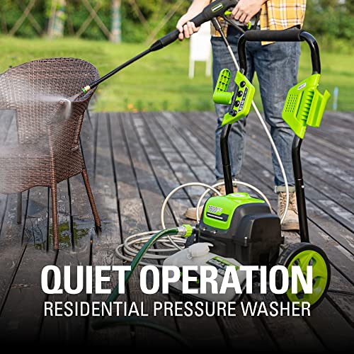 Greenworks 1800 PSI Pressure Washer, PWMA Certified