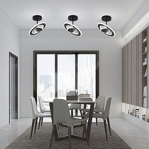 EIDEARAY Modern LED Ceiling Light Acrylic Hallway Light 30W Cool White Multi-Directional Ceiling Lamp Adjustable Flush Mount Ceiling Light Fixtures for Bedroom Kitchen Balcony Corridor Stair Aisle