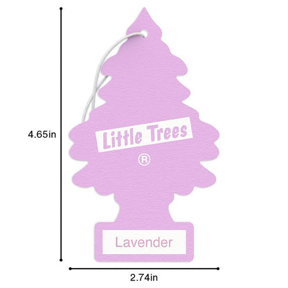LITTLE TREES Lavender Car Air Fresheners - 24 Pack