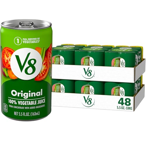 48 Cans V8 Original 100% Vegetable Juice