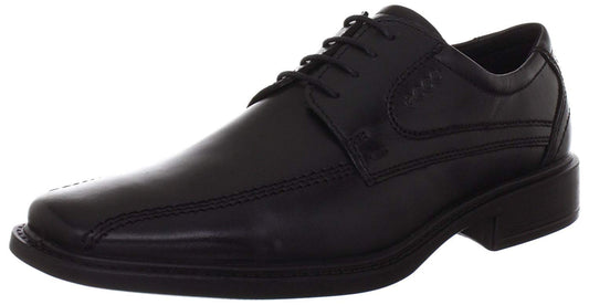 ECCO Men's New Jersey Tie Oxford,Black,44 EU (US Men's 10-10.5 M)