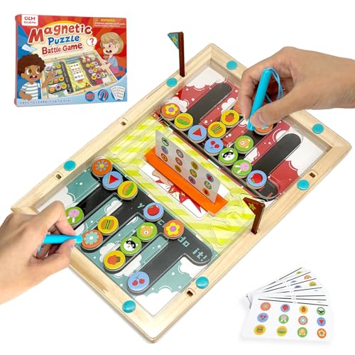 Montessori Wooden Busy Board Magnetic Sensory Toy Kids