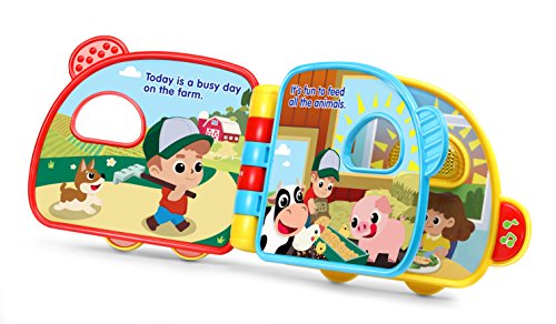VTech Farm Fun Storybook, 3 months to 18 months, Red