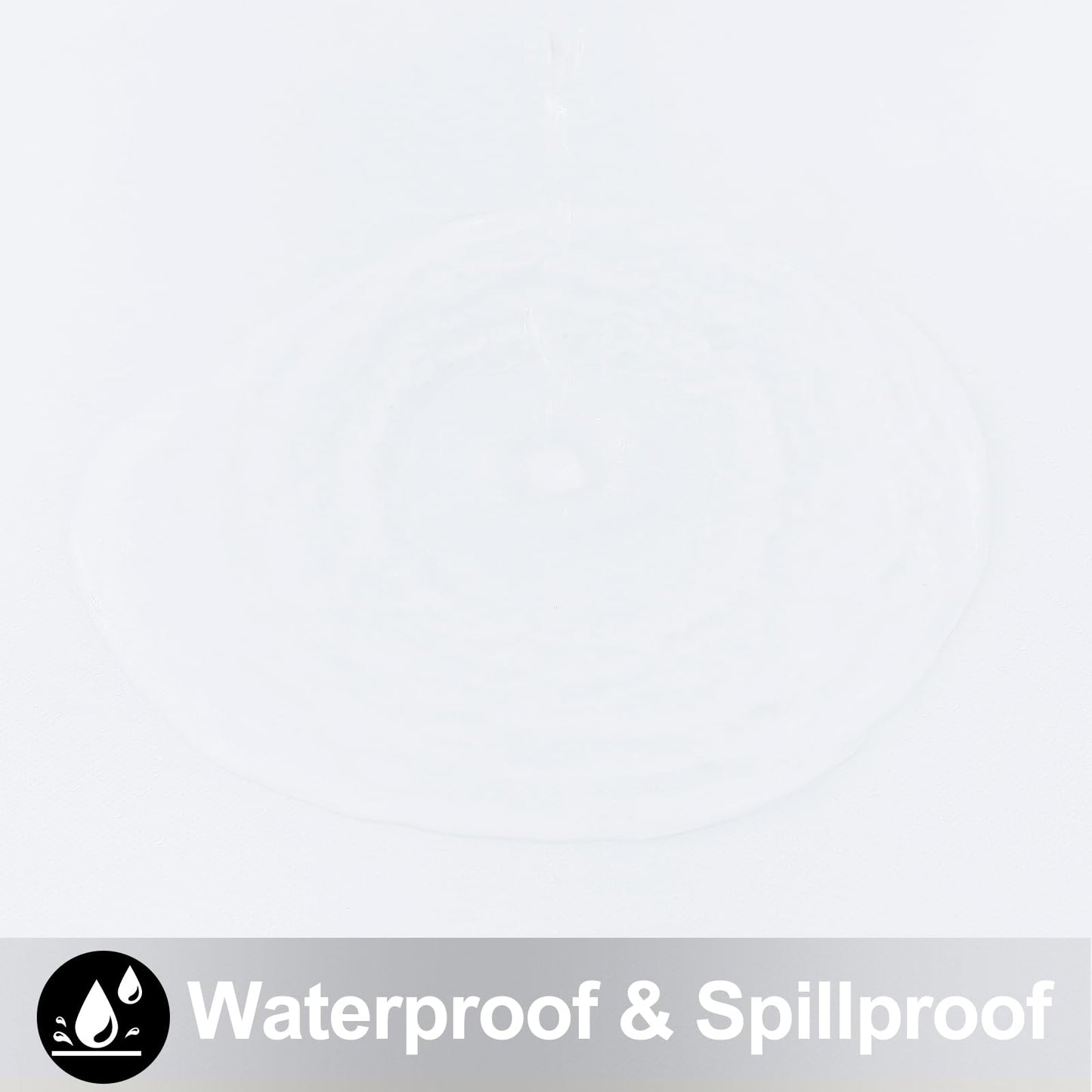 Smiry Waterproof Vinyl Tablecloth for Dining & Outdoor