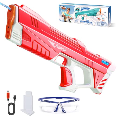Electric Automatic Water Gun with Display for Kids