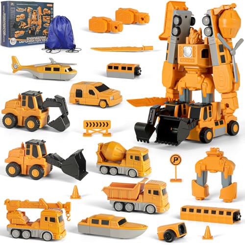 Magnetic Car Toy Set for Toddlers 3-9