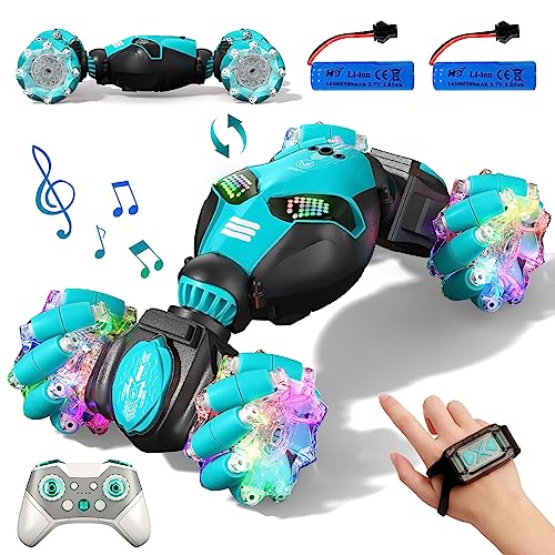 Gesture Sensing RC Stunt Car with Lights & Music