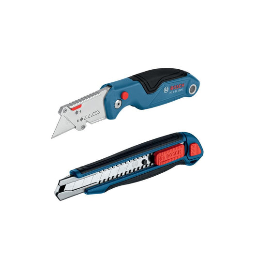 2-Piece Bosch Utility Knife Set with Blades