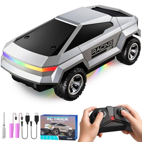 1/24 Remote Control Cyber Truck with LED Lights