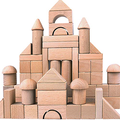 Wooden Stacking Building Blocks Educational Toy Set